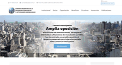 Desktop Screenshot of caphai.com.ar